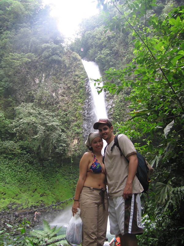 la fortuna waterfall